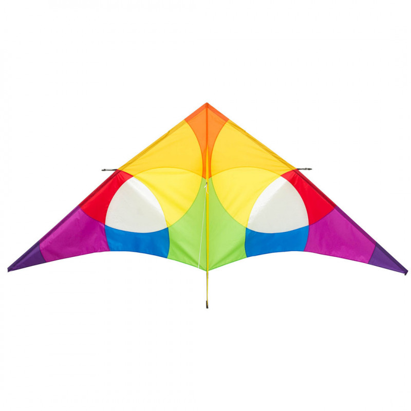 Cerf-volant Delta Rainbow 3m (vendu nu)