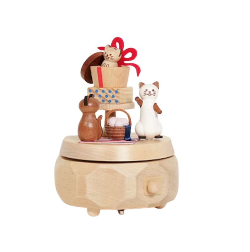 Boite a musique - Chats festifs N 79