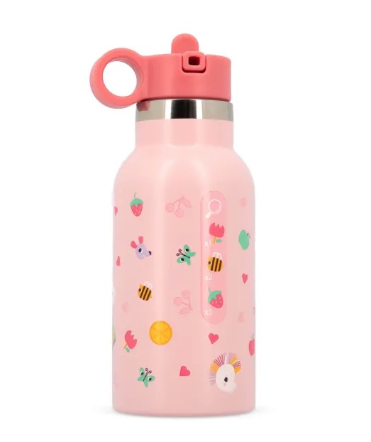 Gourde isotherme Cherche et trouve Jeanne le chat - 350 ml