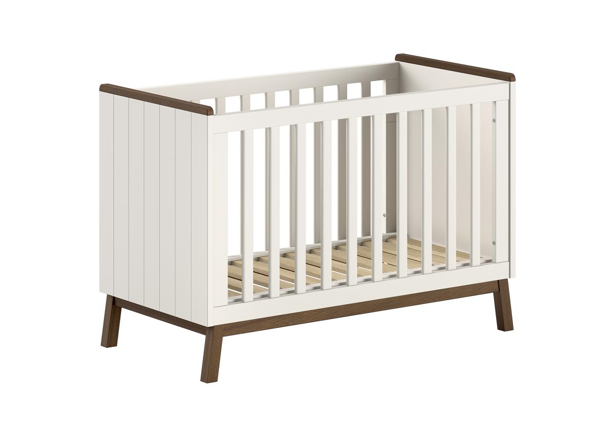 Lit Bébé sezane 60x120 clay/noix
