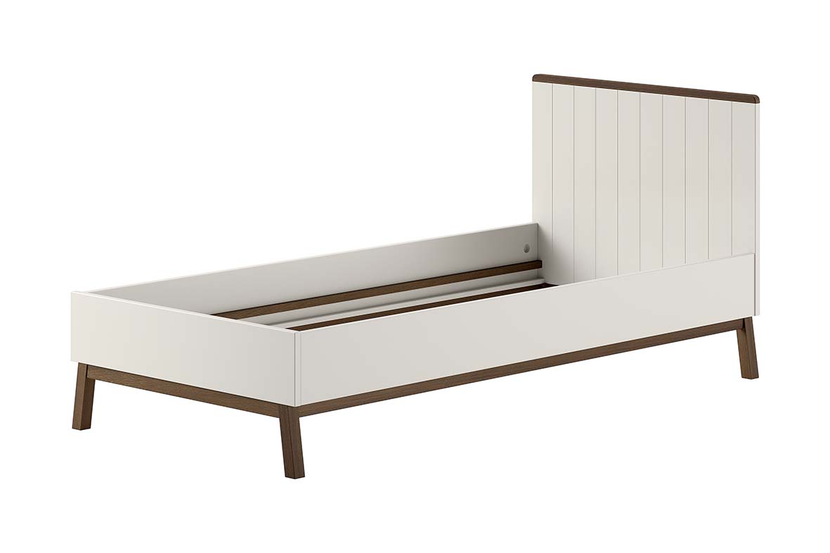 Lit sezane 90x200 clay/noix