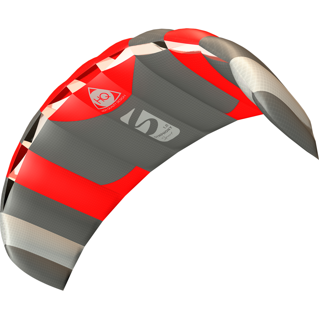 Cerf-volant Symphony Sport Fireline sur barre 180cm