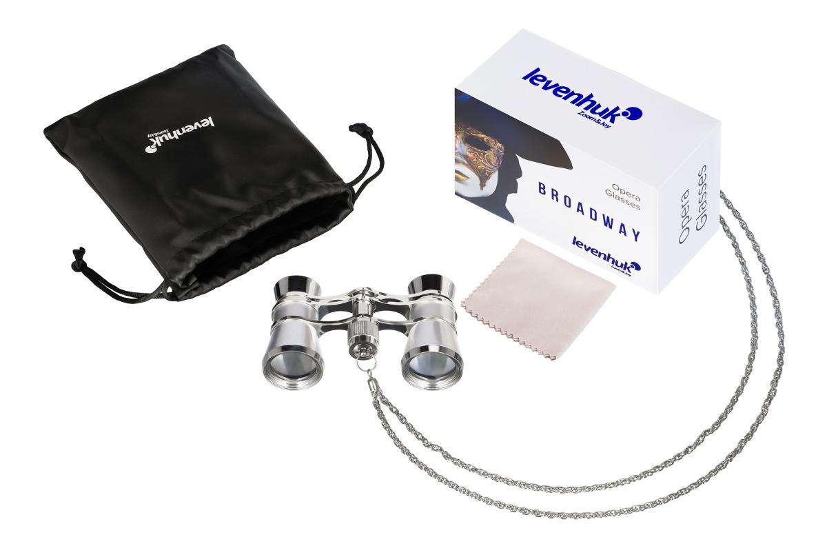 Jumelles de théâtre Levenhuk Broadway 325B Silver