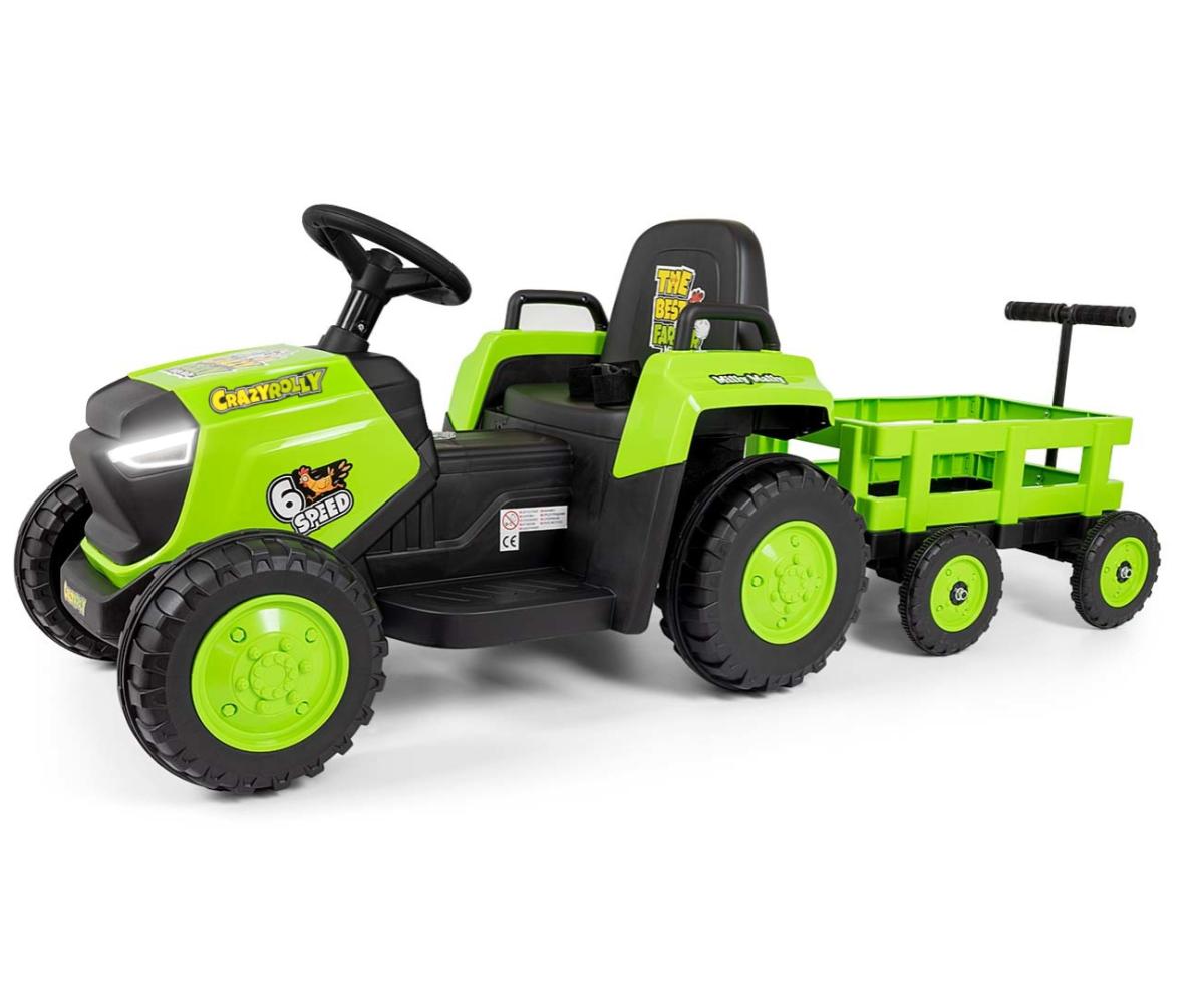 Tracteur électrique Rolly Verte