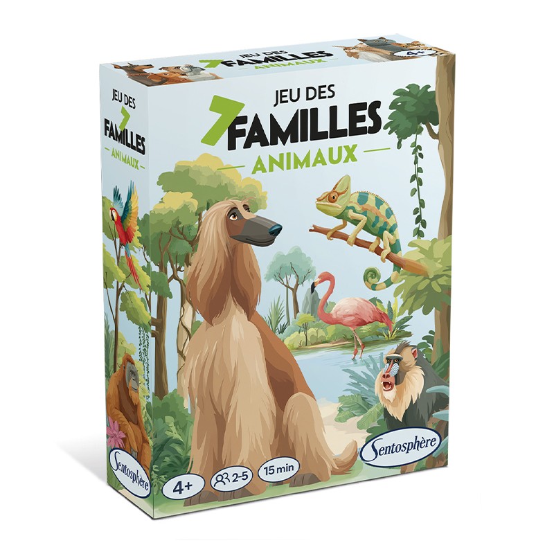 Jeux des 7 familles - Animaux