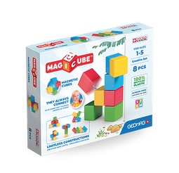 Geomag MagiCube Cubes magnetiques Set creatif 8 pcs