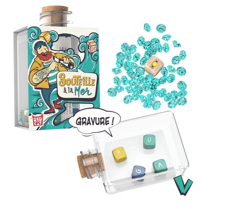 Bouteille A La Mer - jeu de lettres