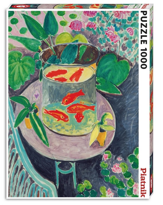 1000 pieces - Poissons rouges Matisse