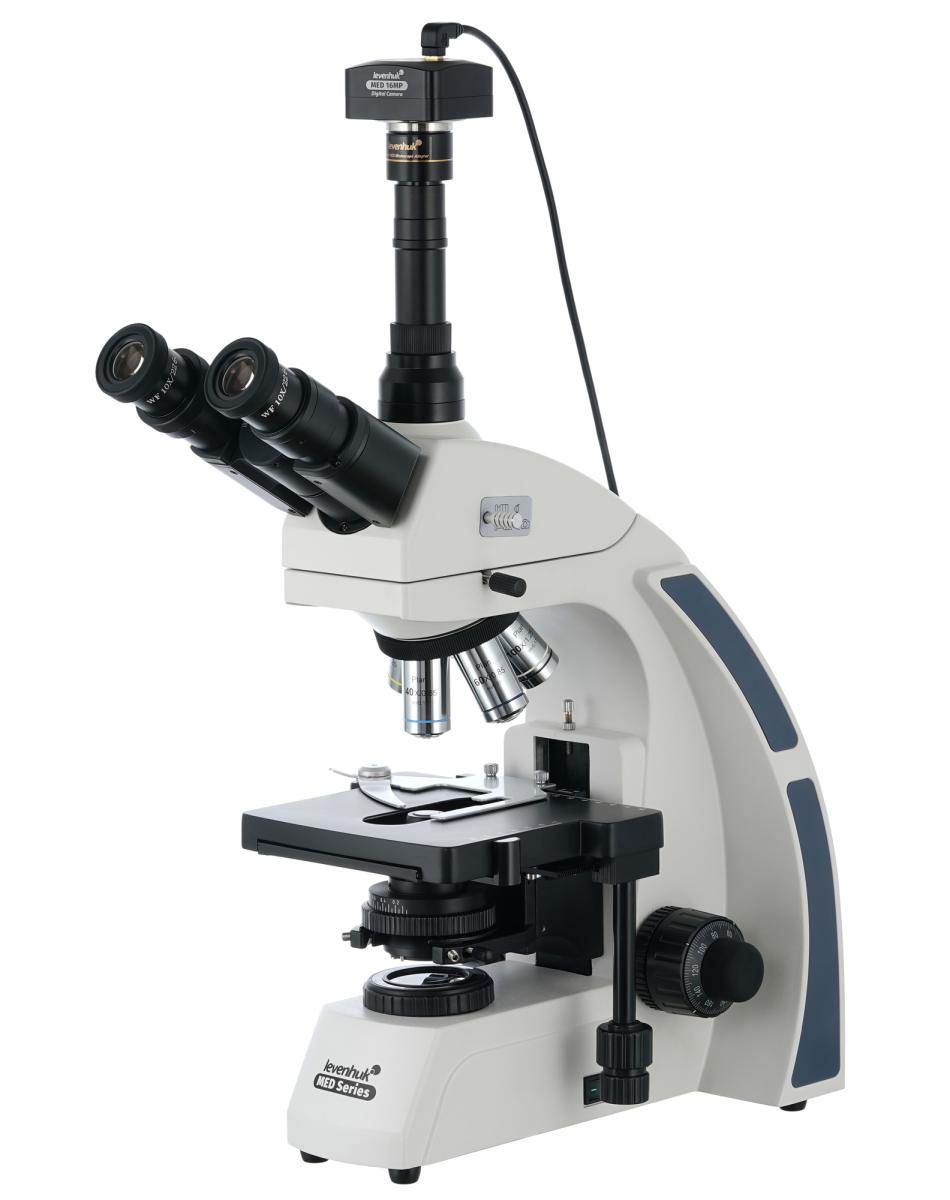 Microscope trinoculaire numérique Levenhuk MED D40T