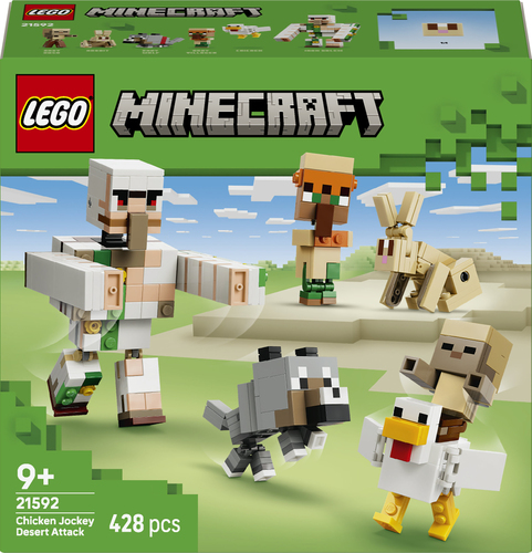 21592 L’attaque du désert du Poulet chevauché LEGO® Minecraft™