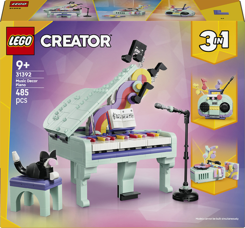 31392 Décoration musicale : piano et chat LEGO® Creator