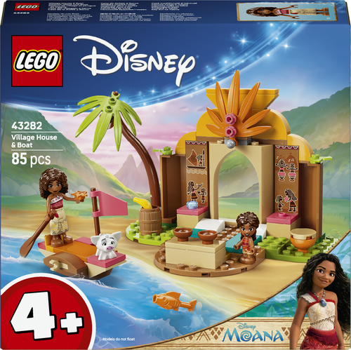43282 Maison de village et pirogue de Vaiana LEGO® Disney Princess™