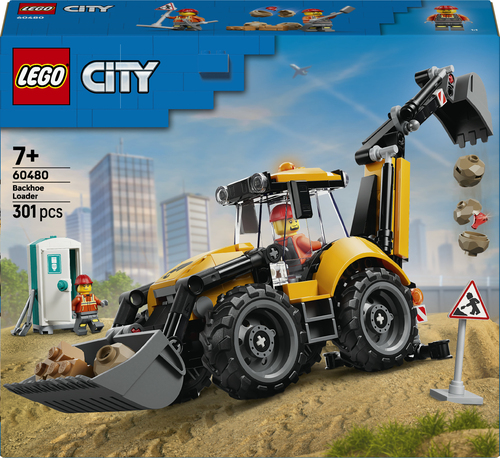 60480 Le tractopelle jaune LEGO® City
