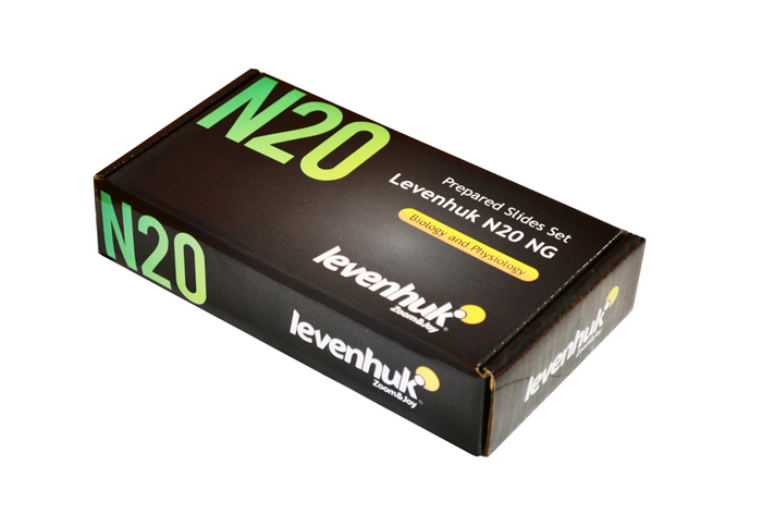 Set de préparations microscopiques Levenhuk N20 NG