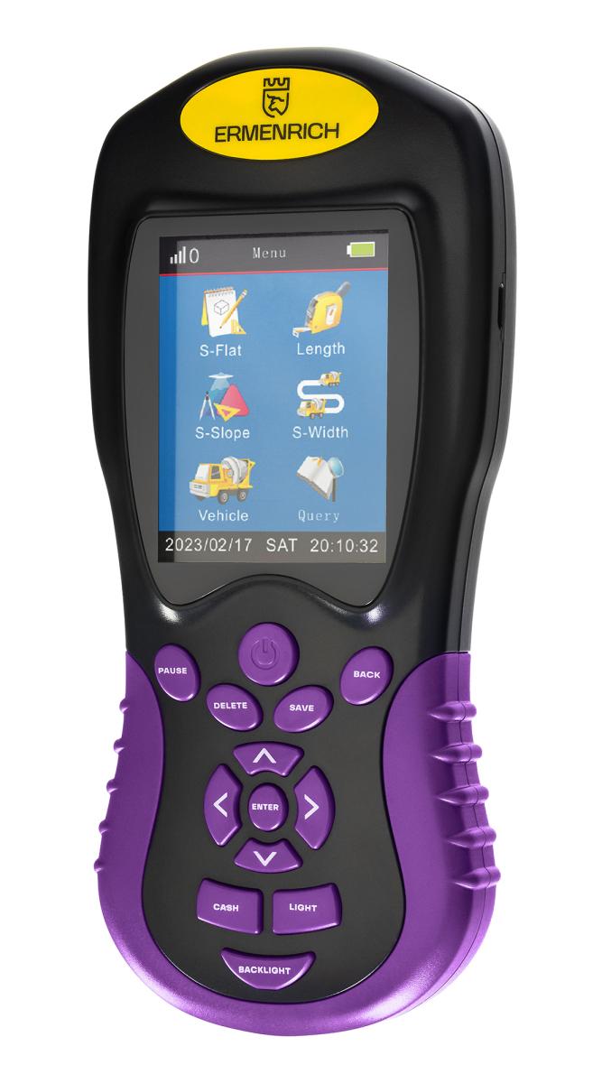 GPS de mesure de terrain Ermenrich Reel BD30, violet