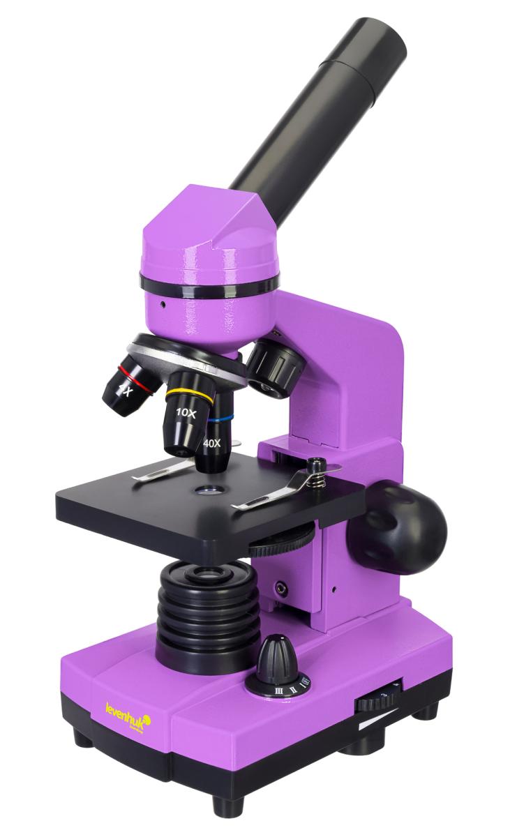 Microscope Levenhuk Rainbow 2L Amethyst (EN)