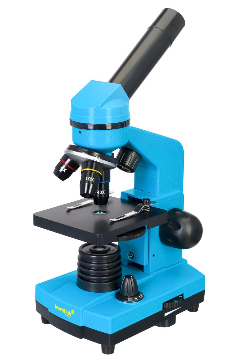 Microscope Levenhuk Rainbow 2L Azure (EN)