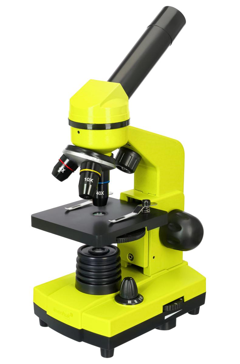 Microscope Levenhuk Rainbow 2L Lime (EN)