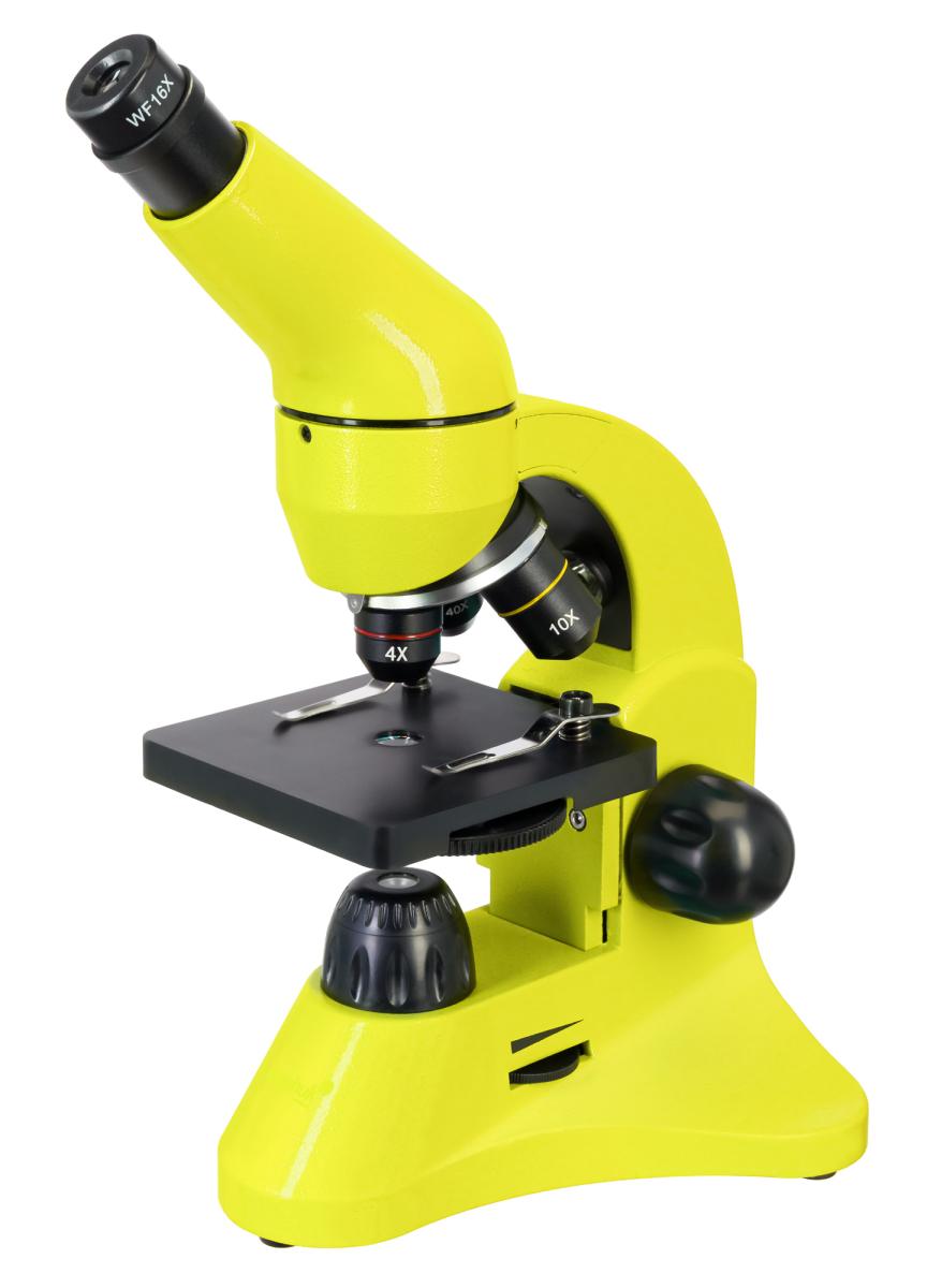 Microscope Levenhuk Rainbow 50L PLUS Lime (EN)