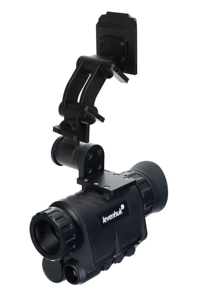 Monoculaire de vision nocturne numérique de casque Levenhuk Halo NVM50