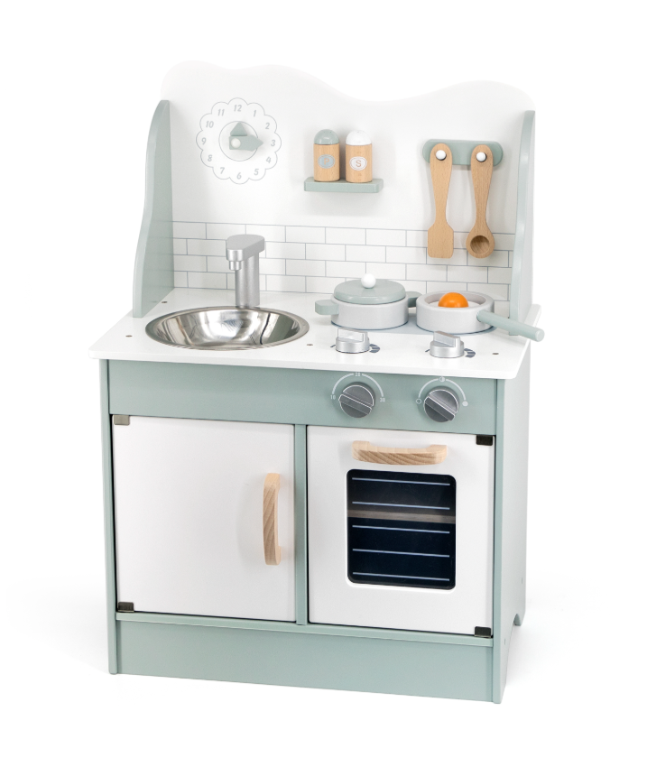 Cuisine verte avec accessoires Viga 44048 PolarB