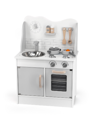 Cuisine grise avec accessoires Viga 44049 PolarB
