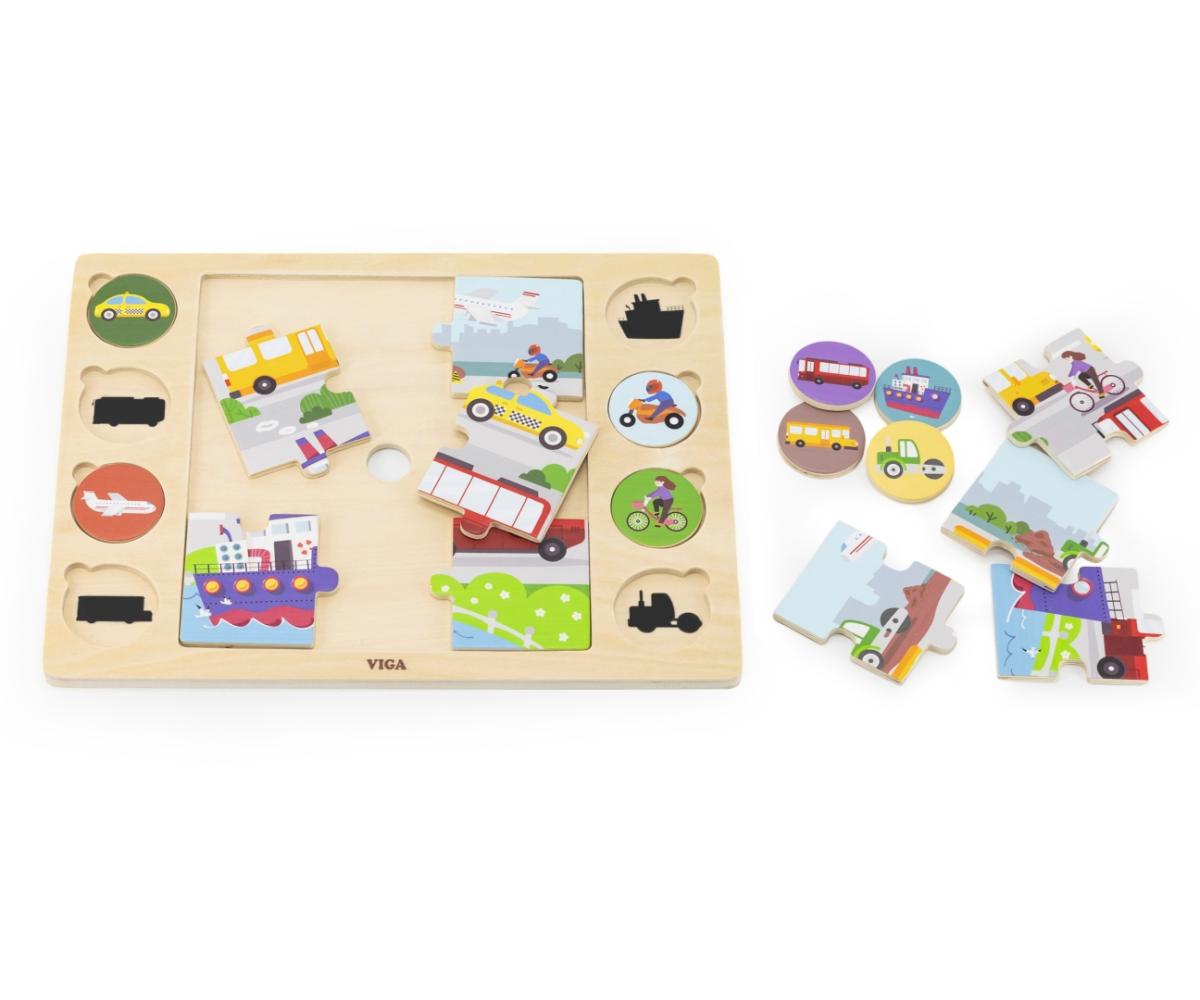 Puzzle chercher et assortir Viga 44742