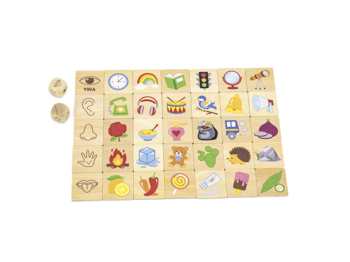 Puzzle d'apprentissage des sens Viga 44507