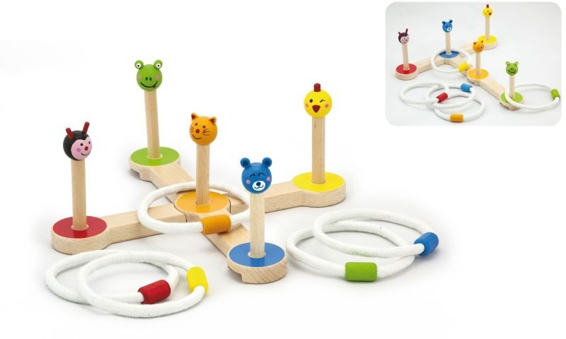 Jeu de lancer d'anneaux Viga 50174 - Animaux
