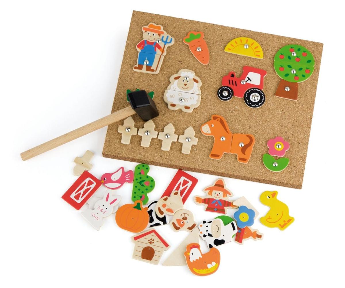 Jeu de martelage Viga 51606 Tack Zap - Ferme