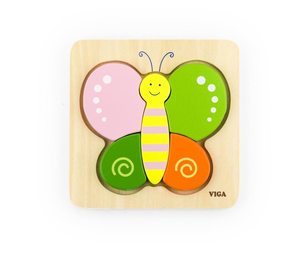 Puzzle pratique Viga 50170 - Papillon