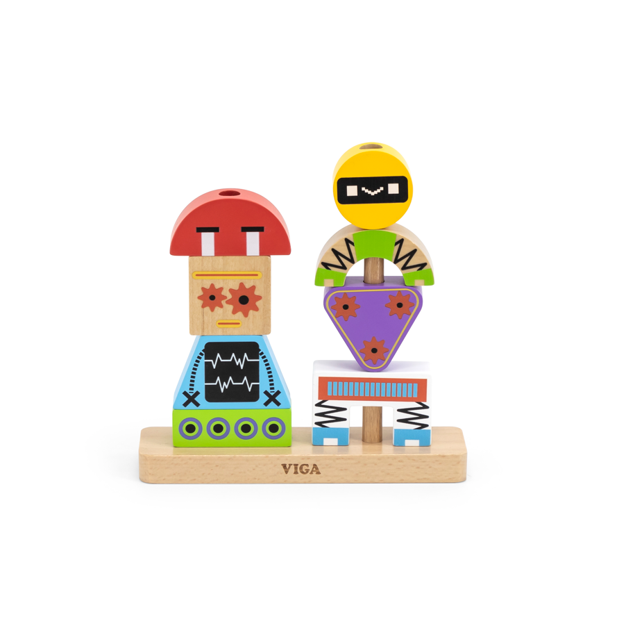 Blocs à empiler robots Viga 44652