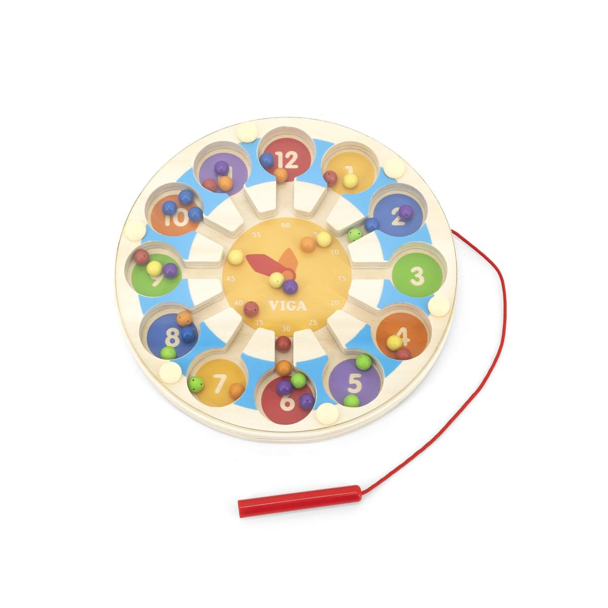 Labyrinthe magnétique Viga 44560 - Horloge