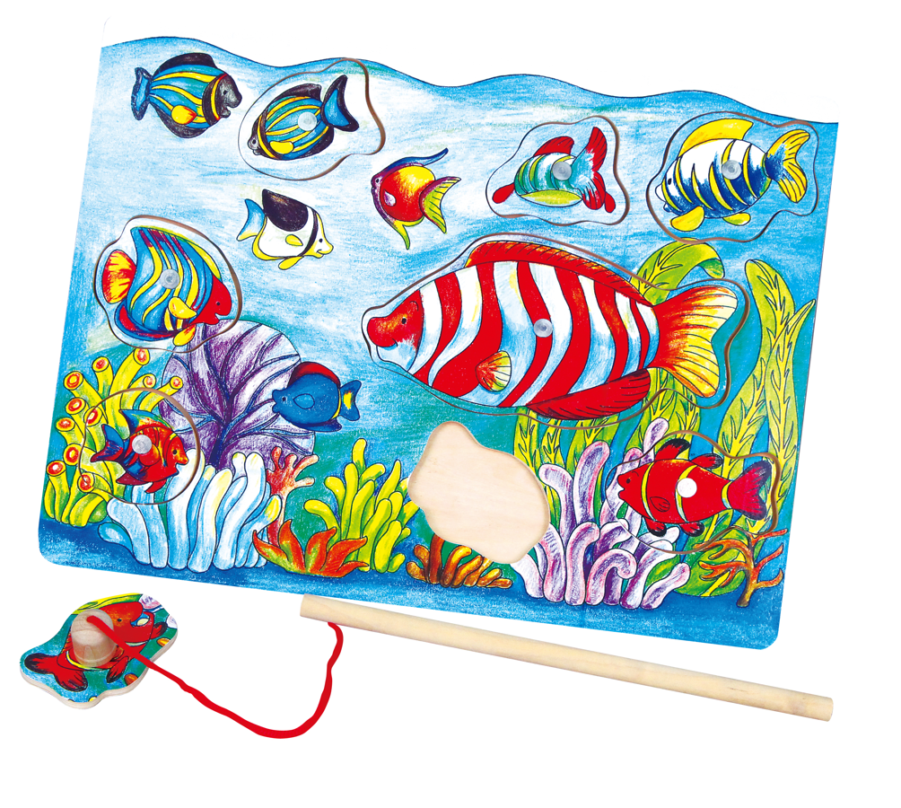 Puzzle de pêche magnétique Viga 58423