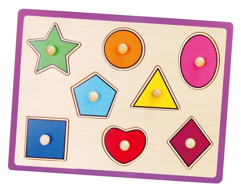 Puzzle plat Viga 50015 - Formes