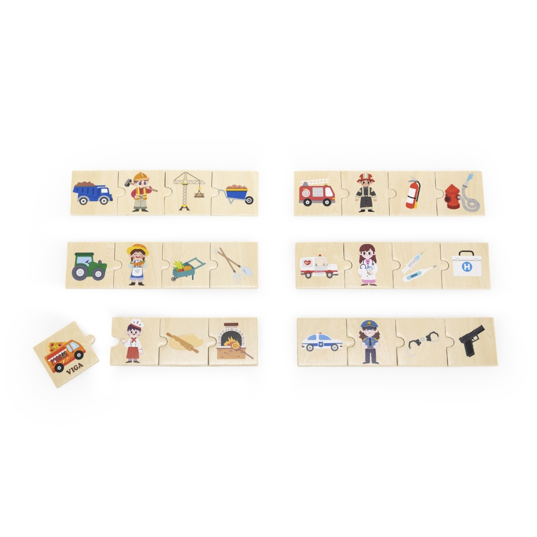 Puzzle métiers et outils Viga 44749