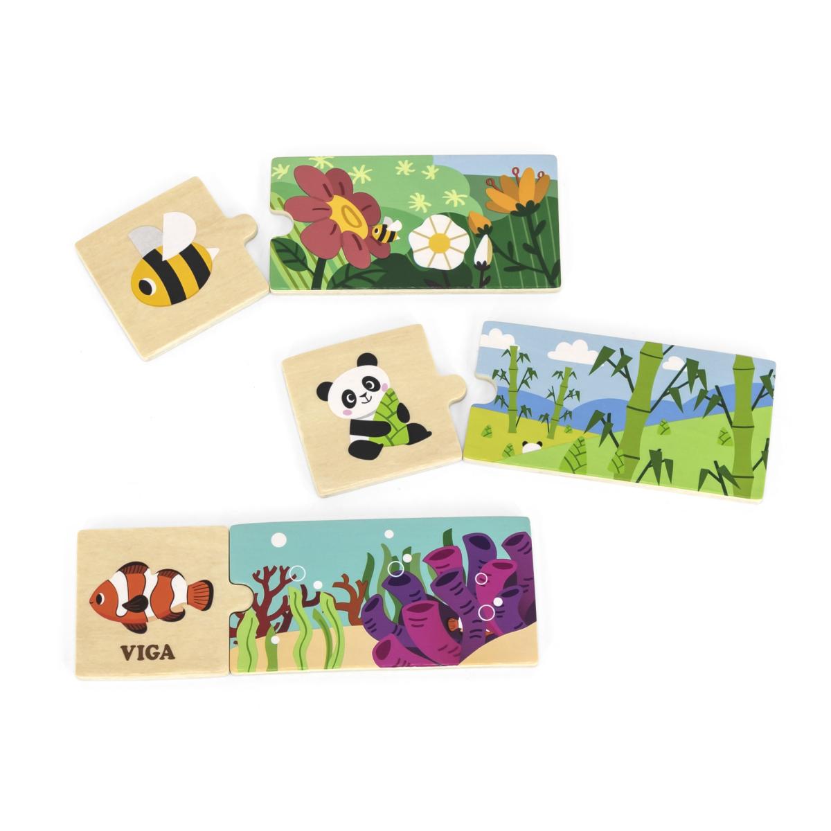 Puzzle ma maison Viga 44675
