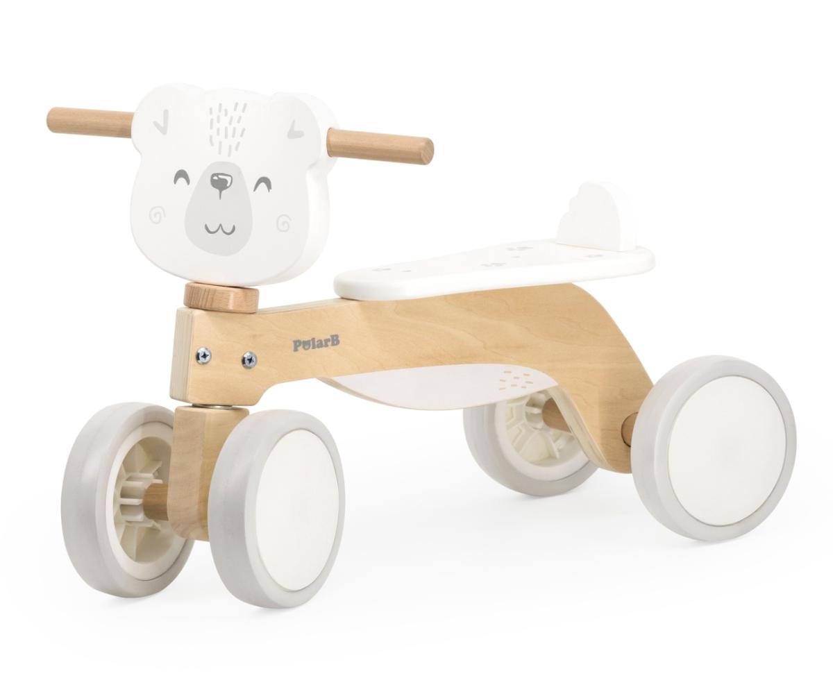 Tricycle en bois Viga 44239 PolarB - Ours polaire