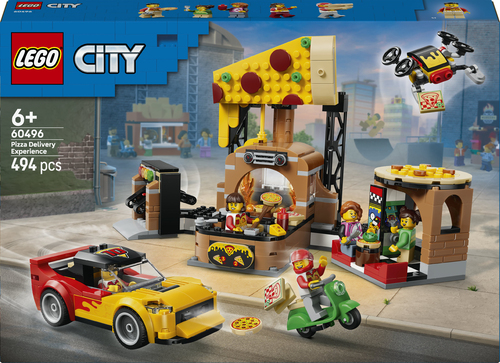 60496 La pizzeria et ses véhicules de livraison LEGO® City