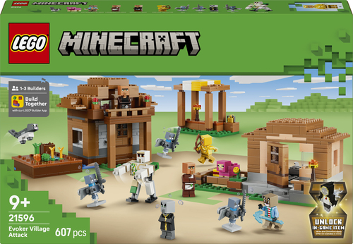 21596 L'Évocateur à l'attaque du village LEGO® Minecraft™