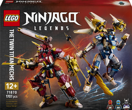 71870 Les robots Titan jumeaux LEGO® NINJAGO®
