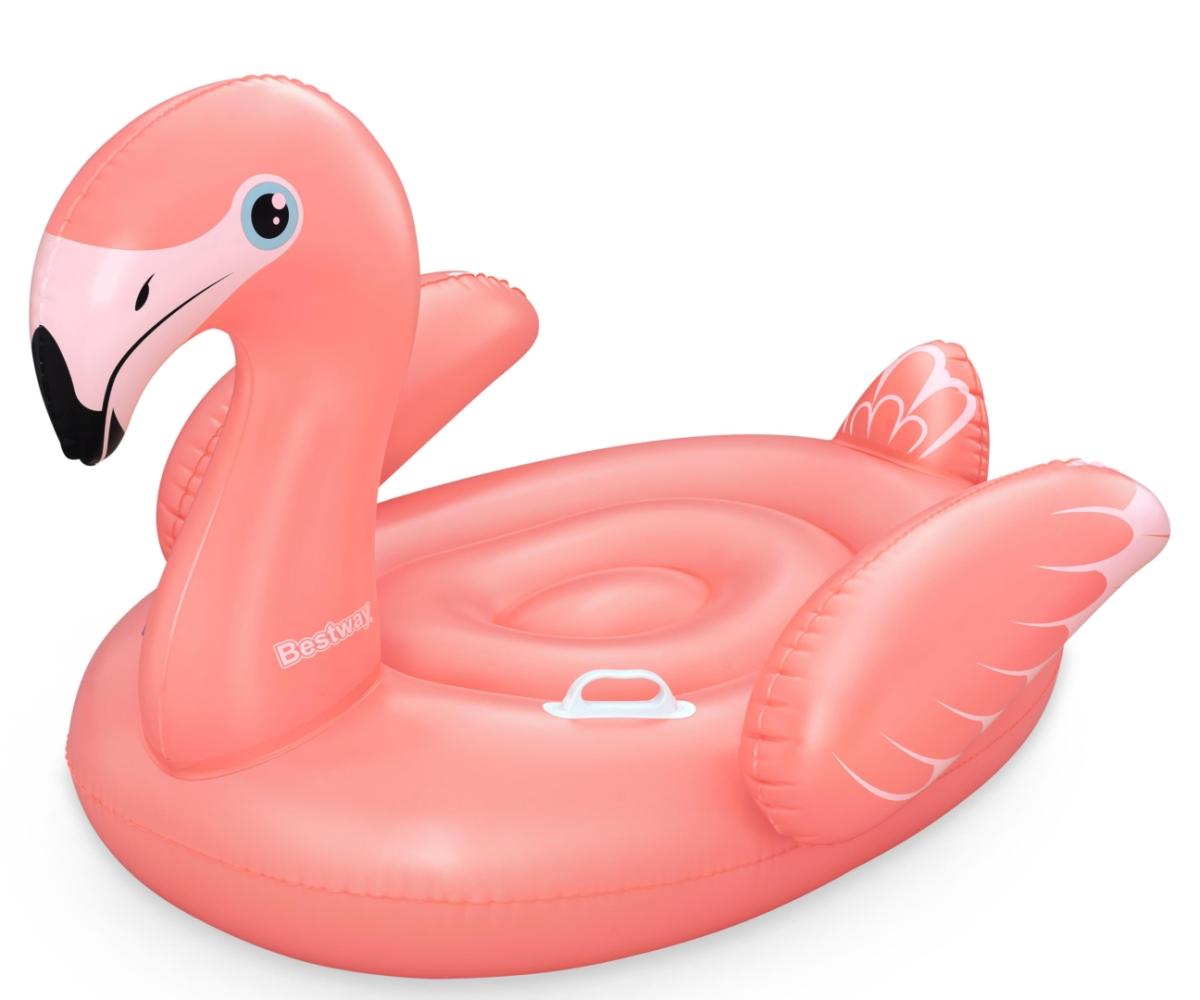 Chevauchable flamant rose Bestway 41526 1.68m x 1.20m