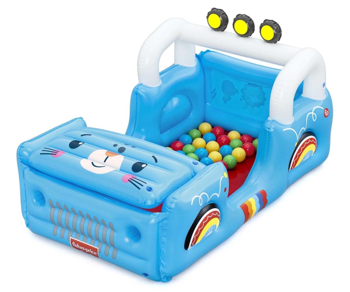 Aire de jeux à balles Bestway 93577 Fisher-Price Smilin' Safari 1.17m x 76cm x 61cm