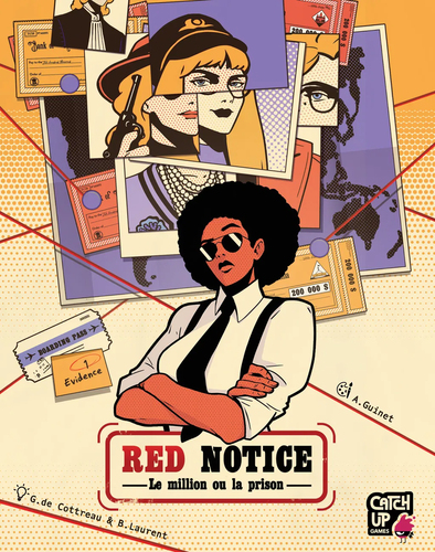 Red Notice - Jeu de bluff pour 2 joueurs