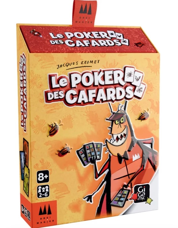 Le poker des cafards boite biseau