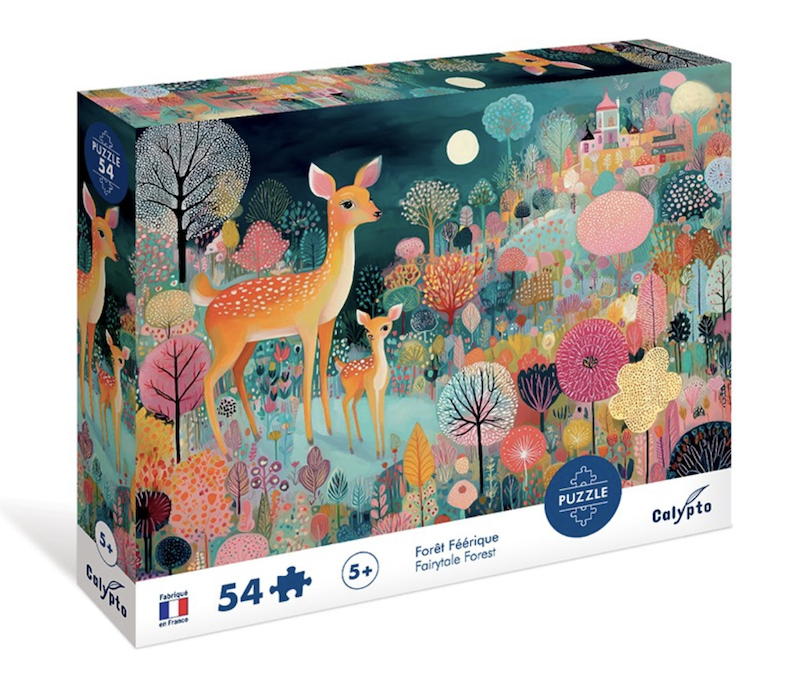 Puzzle 54 pieces - Foret feerique