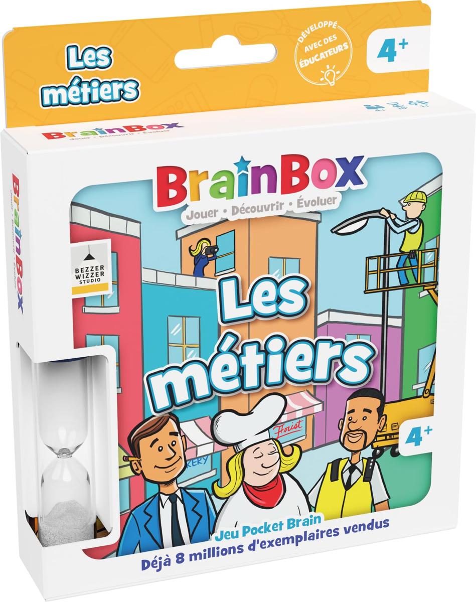 BrainBox Pocket : Les Métiers - Jeu de cartes