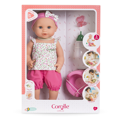 Corolle Emma fait pipi - Fleurie 36 cm