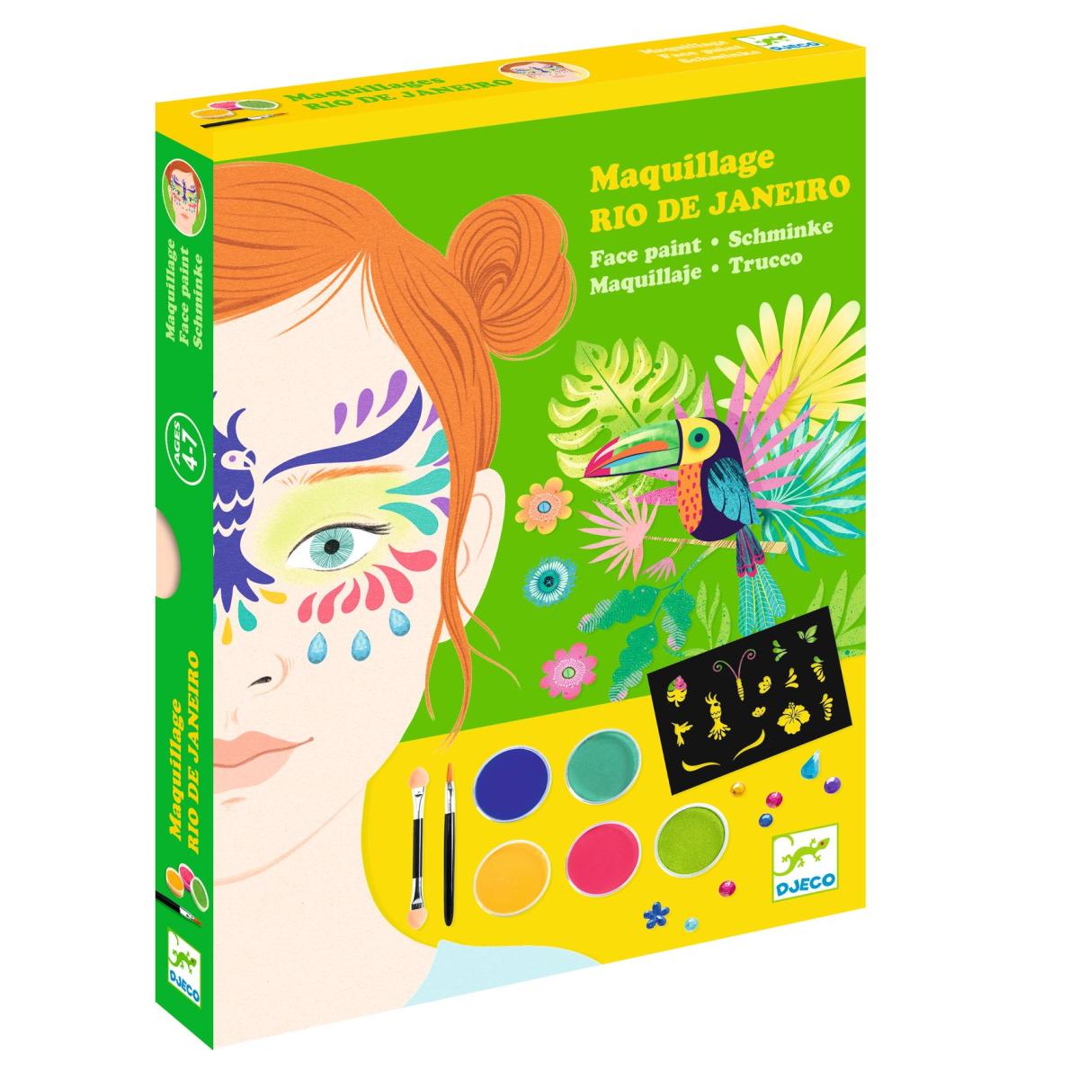 Coffret maquillage avec accessoires Rio de Janeiro