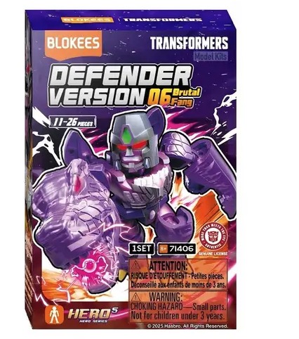 Blind box Transformers Defender version 06